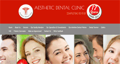 Desktop Screenshot of aestheticdentalclinic.org